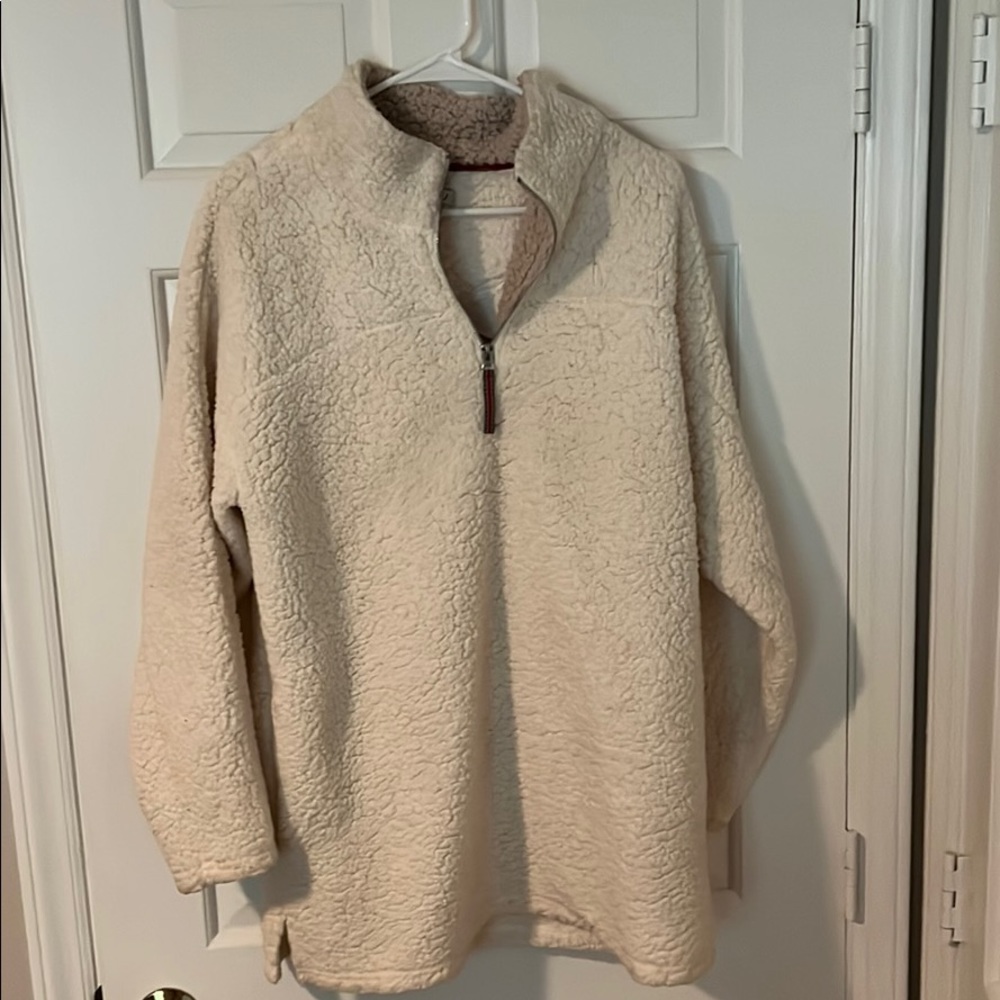 Joy Joy fleece pullover